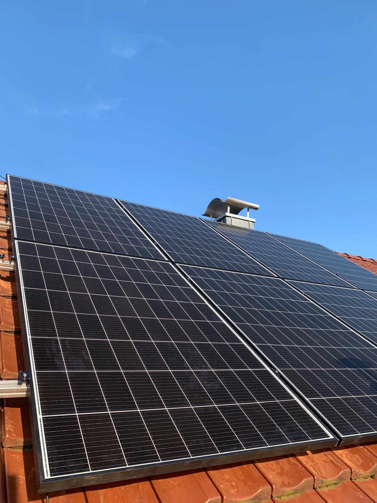 Reinigung einer Photovoltaikanlage